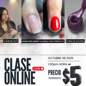 Manicura SMART Clase en Vivo