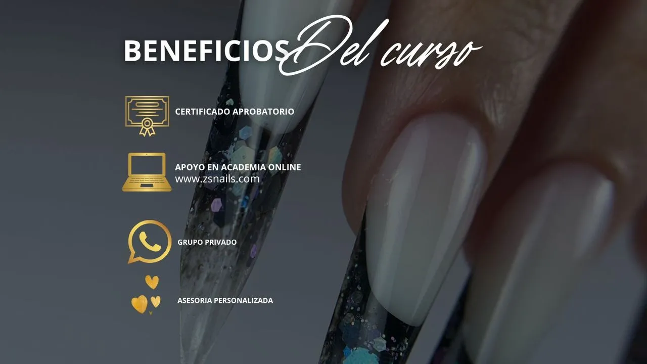 Pregunta por Disponibilidad curso de uñas profesional descripción